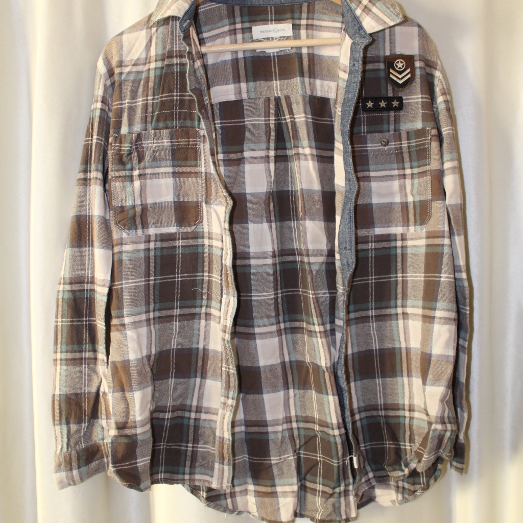 Comfy Patchwork Flannel